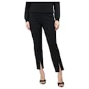 Black Thilde stretch-jersey leggings - size L - The row