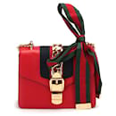 Leather Sylvie Mini Chain Bag 431666 - Gucci