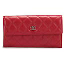 CC Matelasse Long Wallet - Chanel