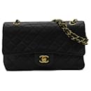 Chanel Black Medium Classic Lambskin Double Flap