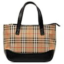 Burberry Brown Haymarket Check Handbag