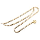 Chanel Gold CC-Medaillon-Gürtel mit Kettengliedern