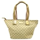 Borsa tote Gucci in tela marrone GG Canvas