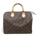 Bolso de lona Louis Vuitton Speedy 30 M41526 en buen estado