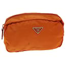 PRADA Nylon Laranja Autenticação 75570 - Prada