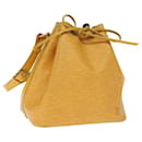 LOUIS VUITTON Epi Petit Noe Shoulder Bag Tassili Yellow M44109 LV Auth 75186 - Louis Vuitton