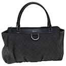 GUCCI GG Canvas Tote Bag Outlet Gris 341491 auth 74649 - Gucci