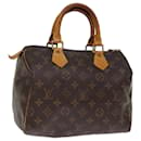 Louis Vuitton Monogram Speedy 25 Hand Bag M41528 LV Auth am6280