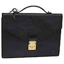 LOUIS VUITTON Epi Porte Documents Bandouliere Briefcase Black M54467 Auth ep4210 - Louis Vuitton