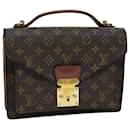 Louis Vuitton Monogram Monceau 26 Bolsa de ombro M51187 Autenticação de LV 75161