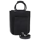GUCCI Hand Bag Leather 2way Black 002 1118 0463 auth 74592 - Gucci