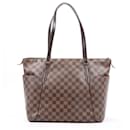 LOUIS VUITTON Damier Ebene Totalmente MM Bolsa de Ombro N41281 - Louis Vuitton