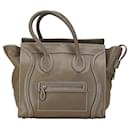 Celine Mini Leather Luggage Tote Bag Leather Tote Bag in Good condition - Céline