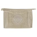 Hermes Cotton Cosmetic Pouch  Cotton Vanity Bag in Good condition - Hermès