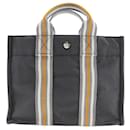 Hermes Toile Fourre Tout PM  Canvas Shoulder Bag in Good condition - Hermès