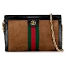 Gucci Suede Ophidia Chain Shoulder Bag Suede Shoulder Bag 503877 in good condition