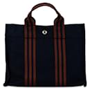 Hermes Toile Fourre Tout PM  Canvas Handbag in Good condition - Hermès