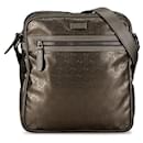 Gucci GG Imprime Messenger Bag Bolso de hombro de lona 201448 en buen estado