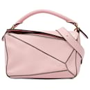 Loewe Petit cartable puzzle rose