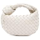 Bottega Veneta White Mini Intrecciato Jodie