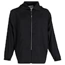 Moschino Wind Hooded Jacket in Black Nylon