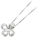 LuxUness 18Collar de diamantes floral K Collar de metal en excelentes condiciones - & Other Stories