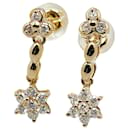 [LuxUness] 18K Star Diamond Earrings Metal Earrings in Excellent condition - & Other Stories
