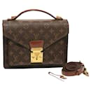 Bolsa de mão LOUIS VUITTON Monograma Monceau 2maneira M51185 Autenticação de LV 75723 - Louis Vuitton