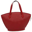 Bolsa de ombro LOUIS VUITTON Epi Saint Jacques Vermelho M52277 Autenticação de LV 75750 - Louis Vuitton