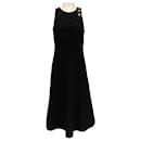 Balenciaga Black Sleeveless Dress with Grommets - Autre Marque