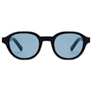 Eclipse Acetate Sunglasses Black blue - Berluti