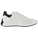 Oversized Sneakers - Alexander Mcqueen - White/Black - Leather