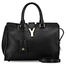 Yves Saint Laurent Leather Chyc Cabas Bag Leather Handbag 311210 in good condition