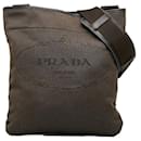 Prada Canapa Logo Shoulder Bag  Canvas Shoulder Bag in Good condition