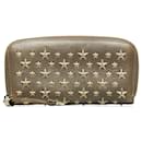 Jimmy Choo Star Studded Filipa Wallet  Leather Long Wallet in Good condition