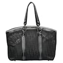 Dior Canvas-Leder Trotter Handtasche mit Blumenstickerei in gutem Zustand