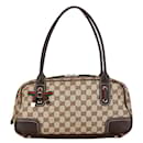 Gucci GG Canvas Princy Boston Bag  Canvas Handbag 161720.0 in good condition