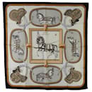 Hermes Carré Grand Apparat Silk Scarf Cotton Scarf in Good condition - Hermès