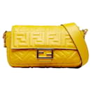 Bolsa de couro Fendi Zucca One Shoulder 8BR600 em muito bom estado