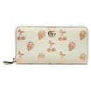 Gucci GG Marmont Zip Around Wallet Leather Long Wallet 456117 in excellent condition