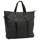 LOUIS VUITTON Damier Graphite Tadao 2façon main sac à bandoulière N51192 Auth bs14558 - Louis Vuitton