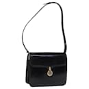GUCCI Shoulder Bag Leather Black Auth ep4218 - Gucci