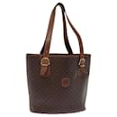 CELINE Borsa tote in tela macadam PVC Marrone Auth bs14460 - Céline