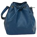 LOUIS VUITTON Epi Petit Noe Shoulder Bag Blue M44105 LV Auth th4933 - Louis Vuitton