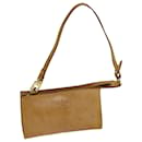 LOUIS VUITTON Pochette d'accessoires Nomad Cuir Beige LV Auth bs14705 - Louis Vuitton