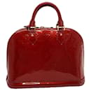 Borsa a mano LOUIS VUITTON Monogram Vernis Alma PM Rossa Slys M90169 LV Aut 75188 - Louis Vuitton