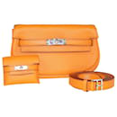 Bolso de hombro Hermes naranja Minium Swift Moove Kelly - Hermès