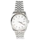 Rolex Silver Jubilee Diamond 18K White Gold Stainless Steel Datejust 116234 Men's watch 36 mm