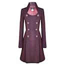 10K$ Paris Bombay CC Jewel Buttons Tweed Coat - Chanel