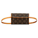 Louis Vuitton Pochette Florentine Canvas Belt Bag M51855 en bon état